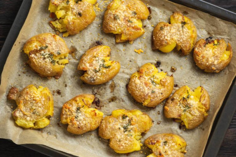 Crispy Smashed Potatoes Recipe