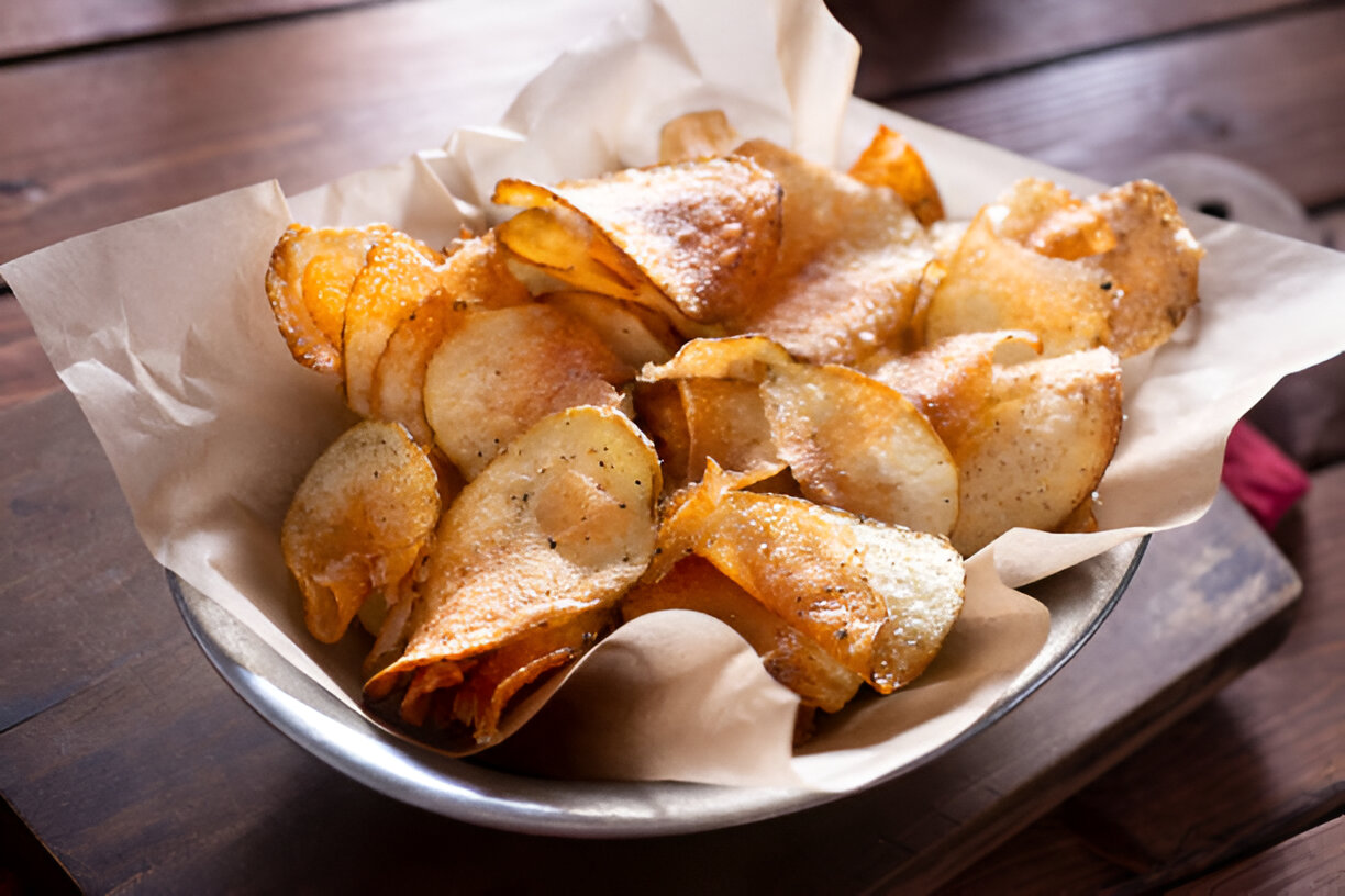 Baked Potatoes Chips Recipe