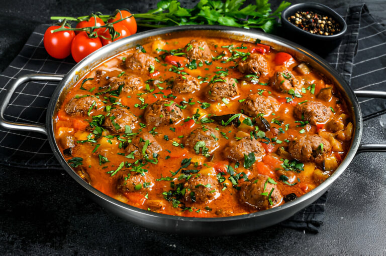 Chicken Meatball Cassoulet Recipe