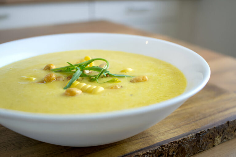 Corn and Fennel Soup Recipe