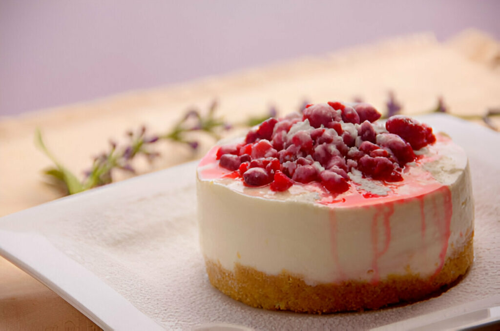 Pomegranate Cheesecake Recipe
