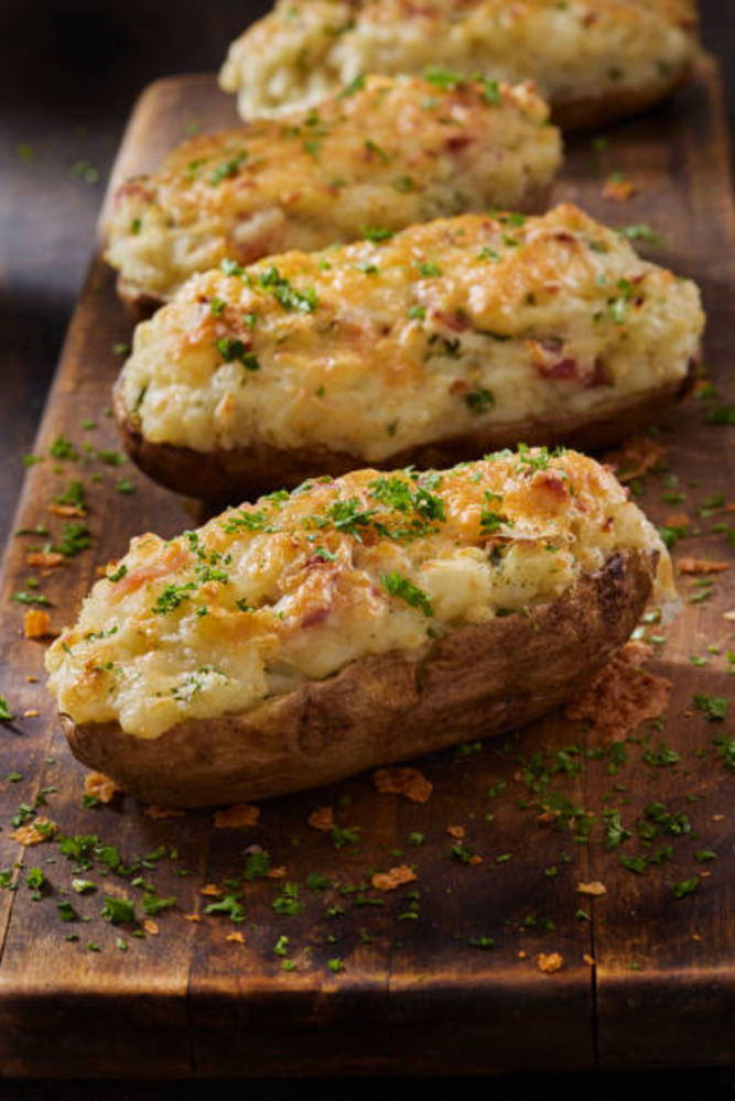 Twice-Baked Potatoes Recipe