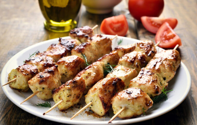 Chicken Skewers Grilled Recipe