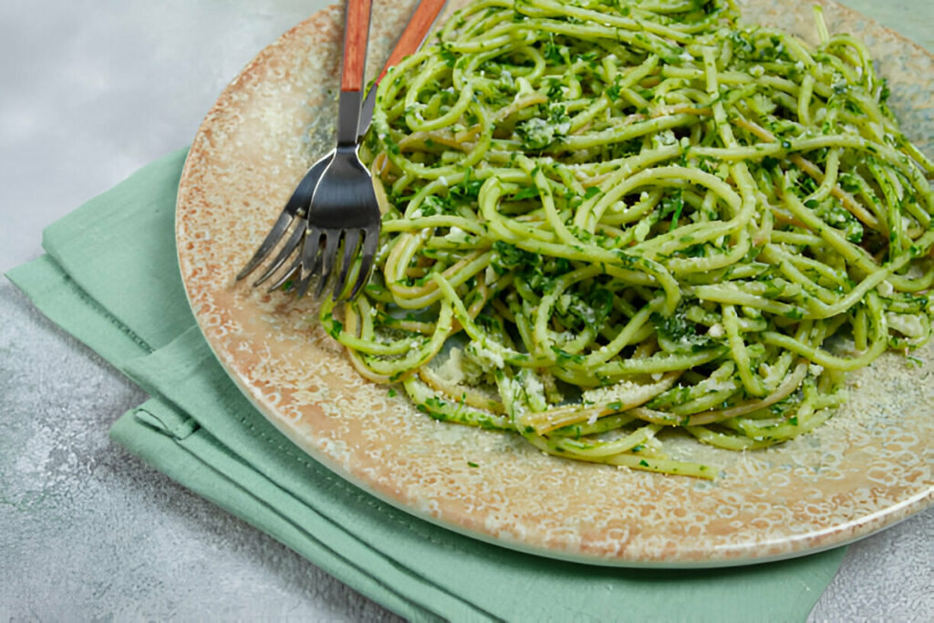 Basil Pesto Pasta Recipe