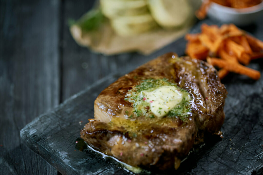 Beef Steak with Garlic Butter Recipe