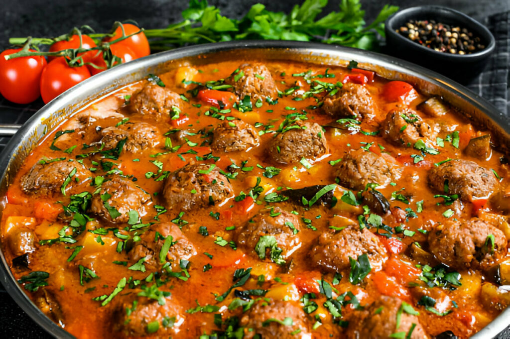 Chicken Meatball Cassoulet Recipe