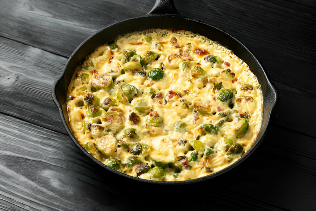 Creamed Brussels Sprouts Recipe