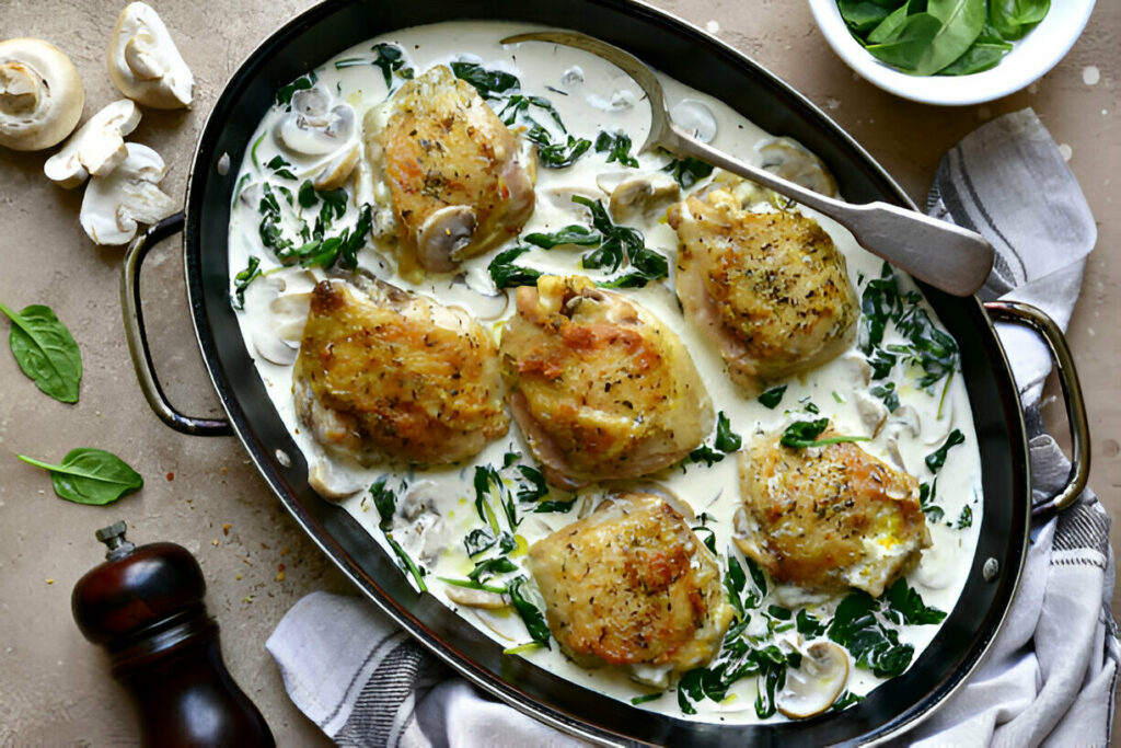 Creamy Chicken Florentine Recipe