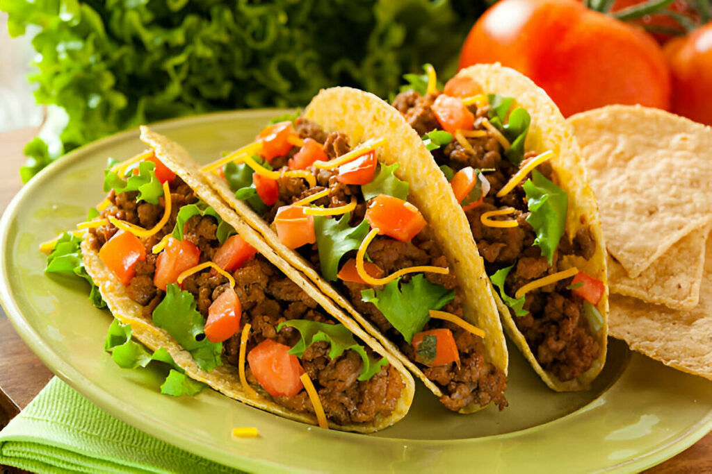 Crispy Ground Beef Tacos Recipe