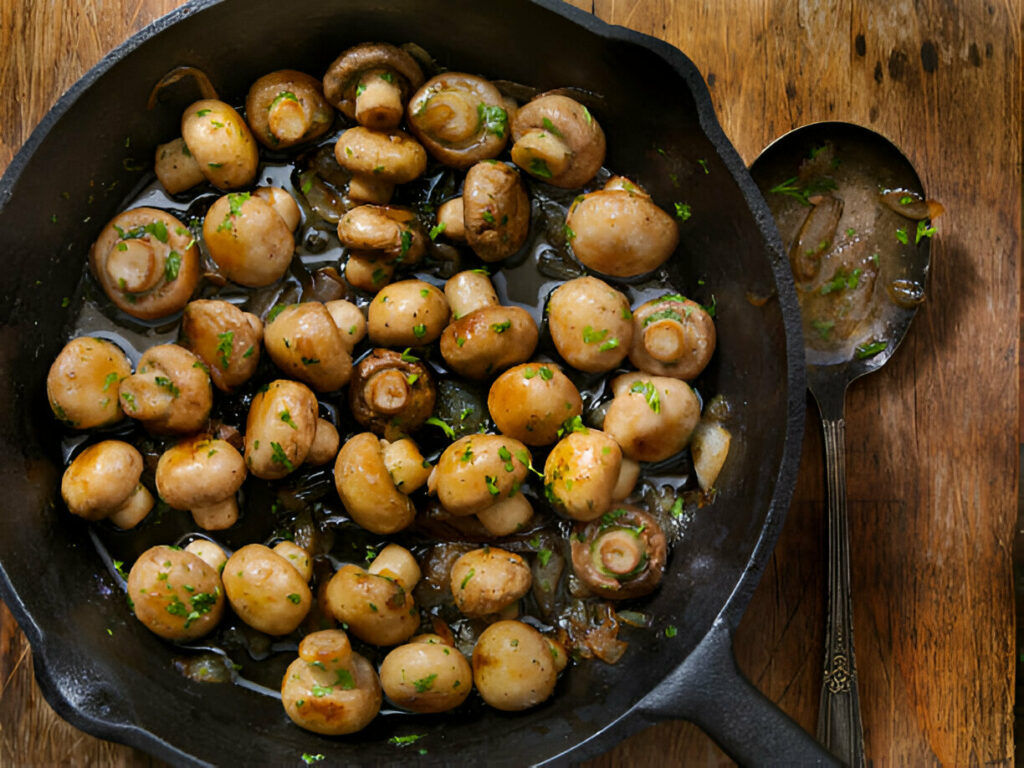 Garlic Butter Mushrooms Recipe