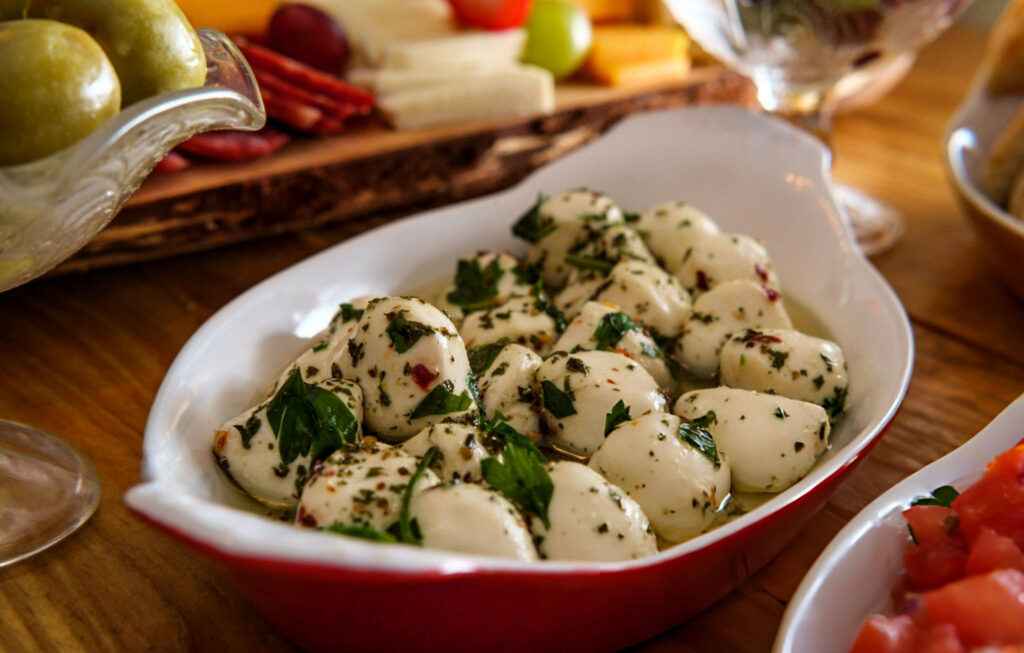 Marinated Mozzarella Balls Recipe