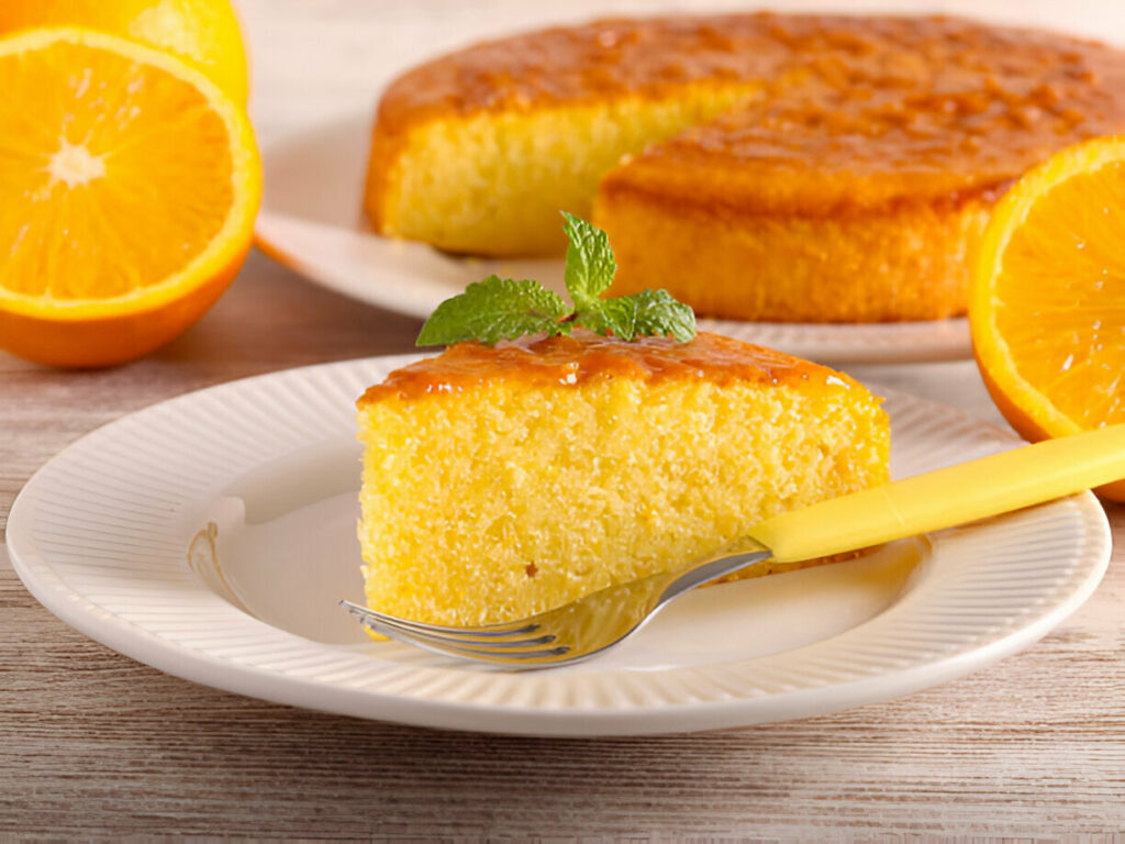 Orange Drizzle Cake Recipe