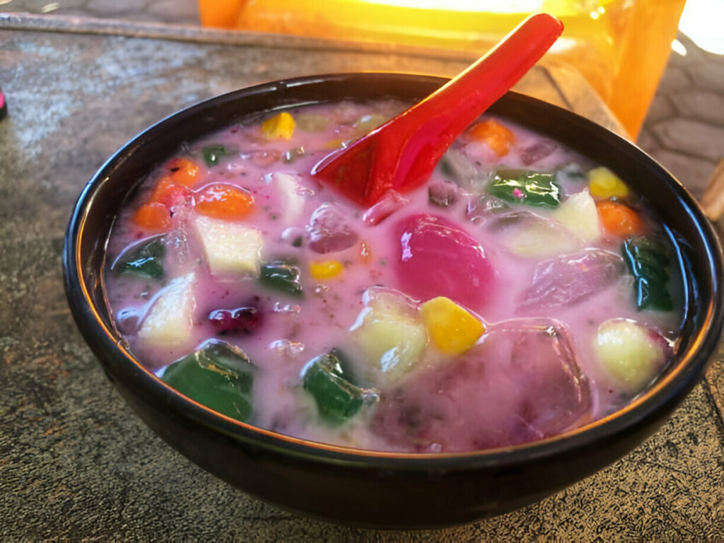 Watermelon Jelly Fruit Ice Soup Recipe