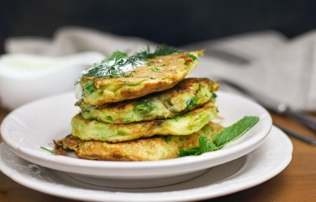 Zucchini Pancakes Recipe