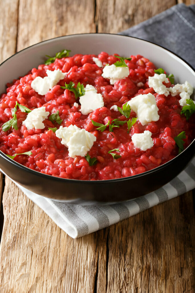 Beet Risotto Recipe