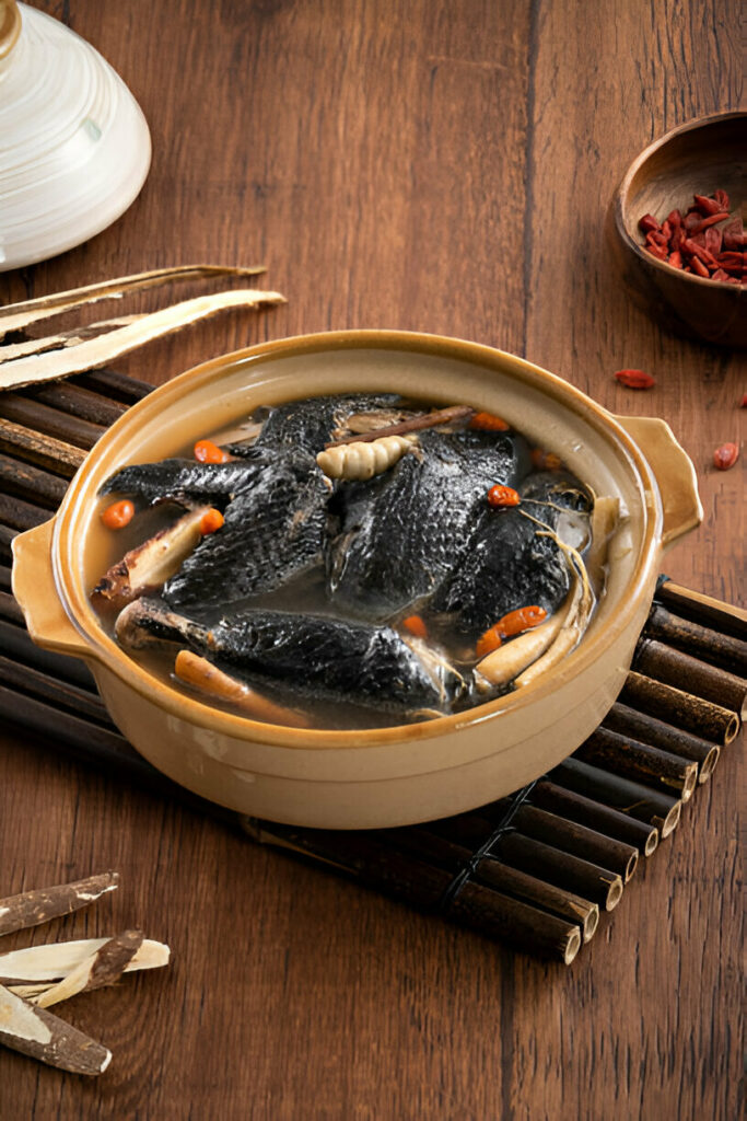 Black Chicken Soup Recipe