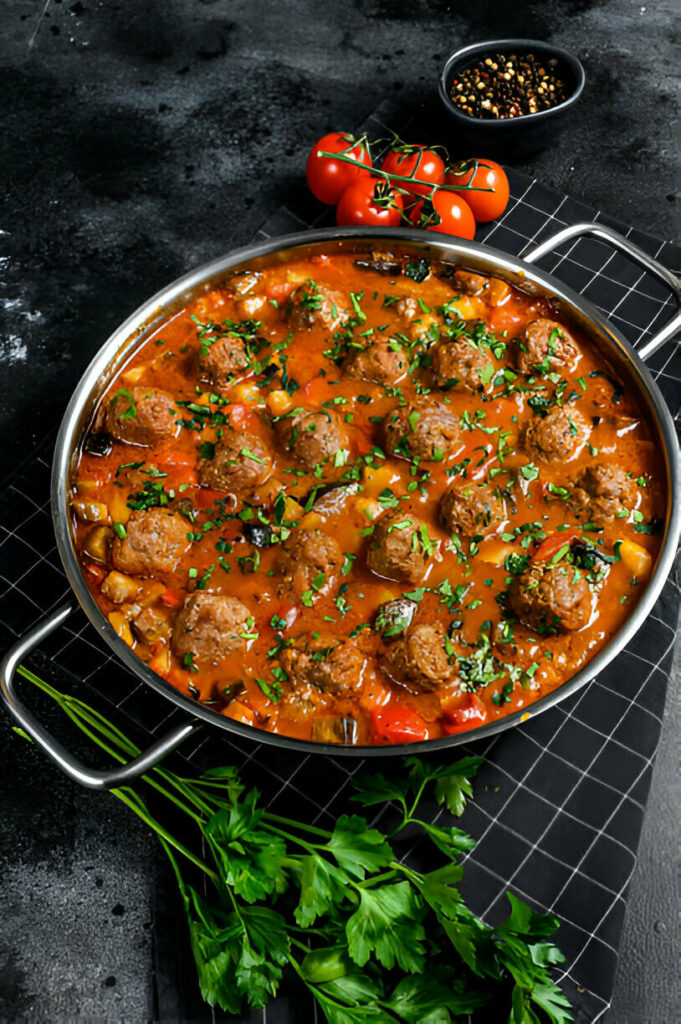 Chicken Meatball Cassoulet Recipe