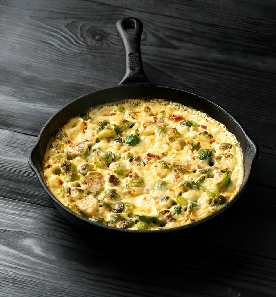 Creamed Brussels Sprouts Recipe