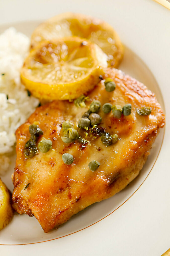 Lemon Caper Chicken Recipe