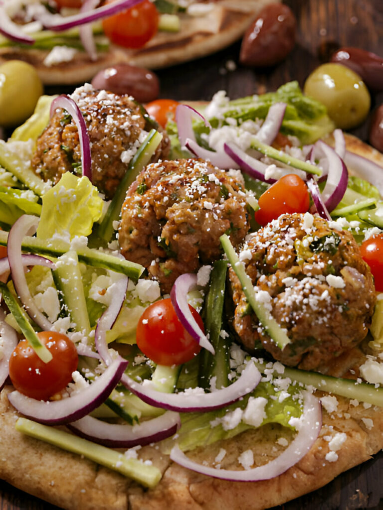 Meatball Souvlaki Recipe