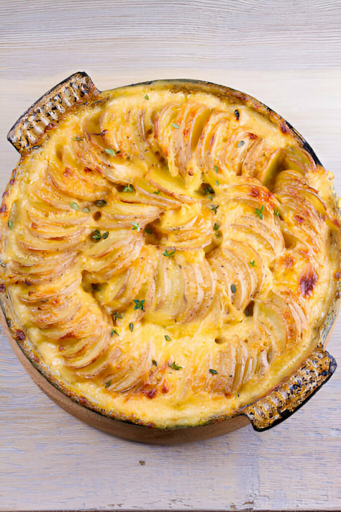 Potatoes Au Gratin with Gruyere Recipe