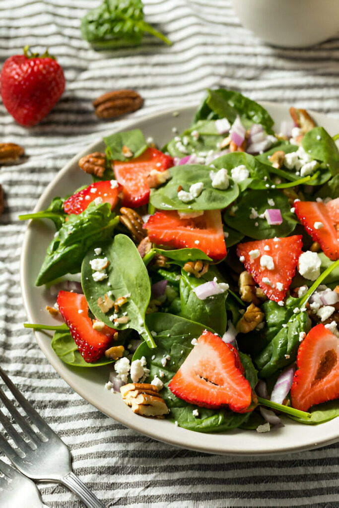 Spinach Strawberry Salad Recipe