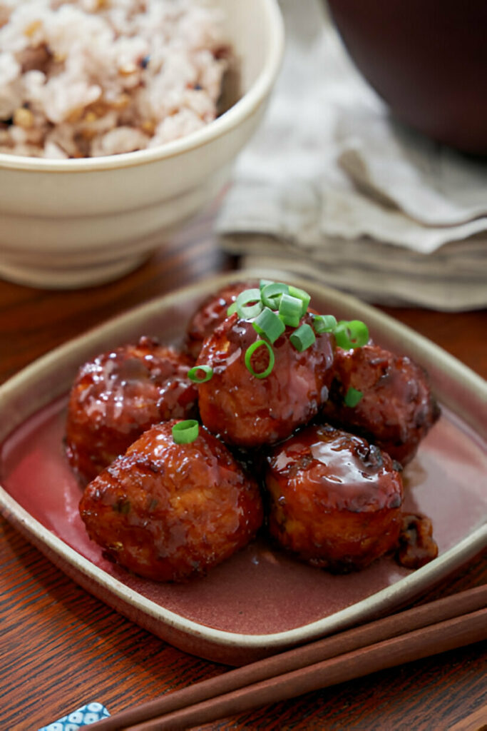 Sticky Honey Garlic Meatballs Recipe