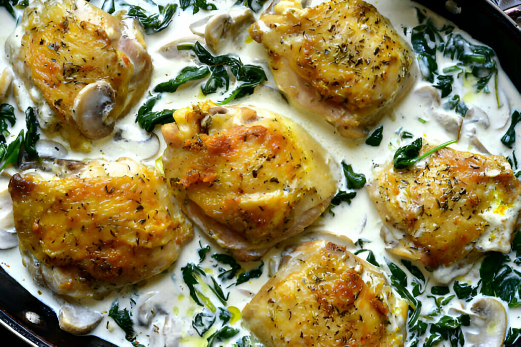 Creamy Chicken Florentine Recipe