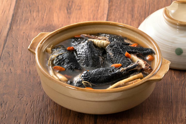 Black Chicken Soup Recipe