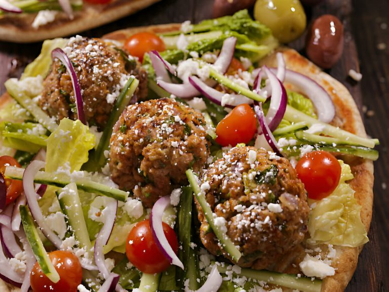 Meatball Souvlaki Recipe