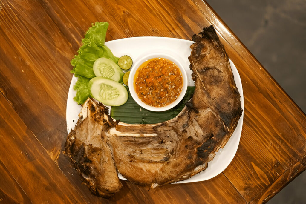 Grilled Tuna Jaw Recipe