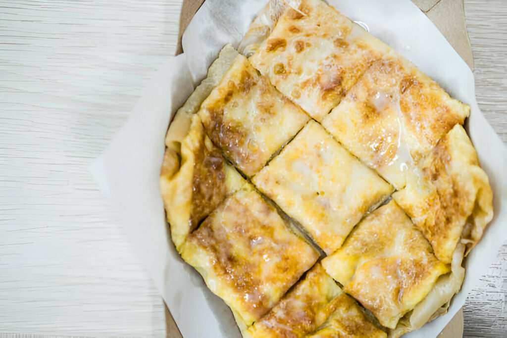 Roti with Egg and Sweetened Condensed Milk Recipe
