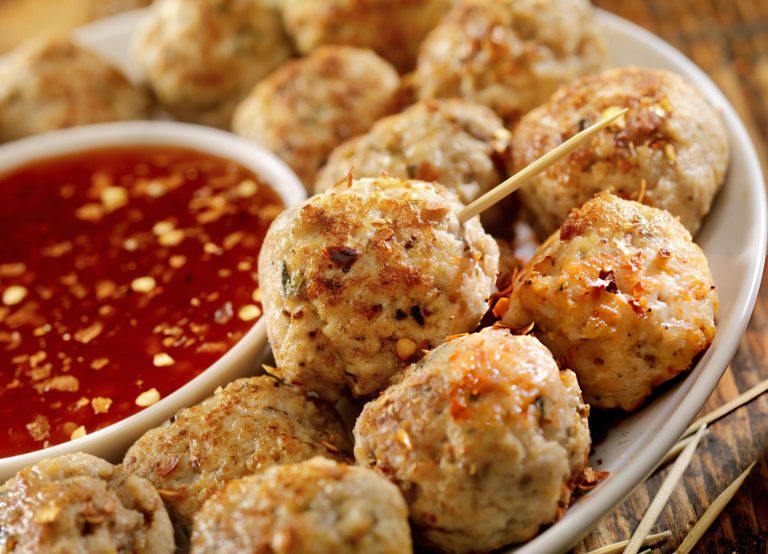 Spicy Chicken Meatballs Recipe