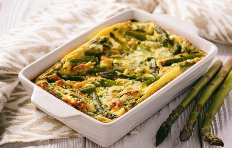 Sheet Pan Asparagus Frittata Recipe