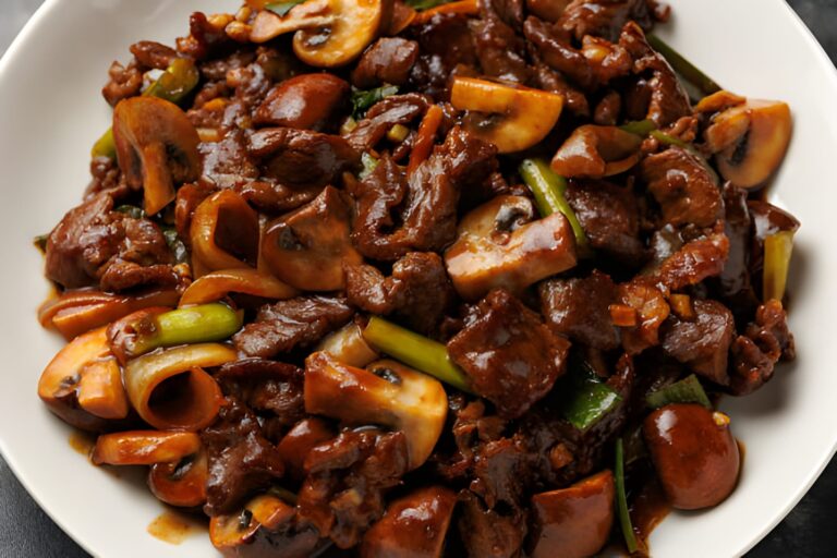 Beef Mushroom Stir Fry Recipe