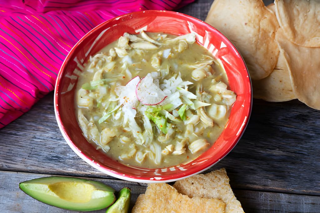 Pozole Verde con Pollo Recipe