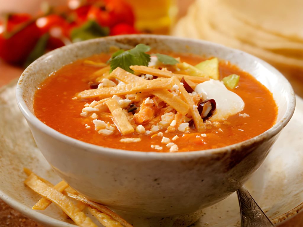 Tomato Tortilla Soup Recipe