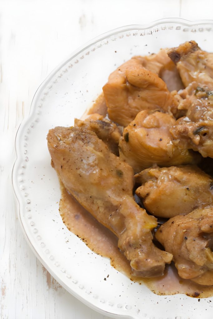 Chicken Adobo with Coconut Milk Recipe