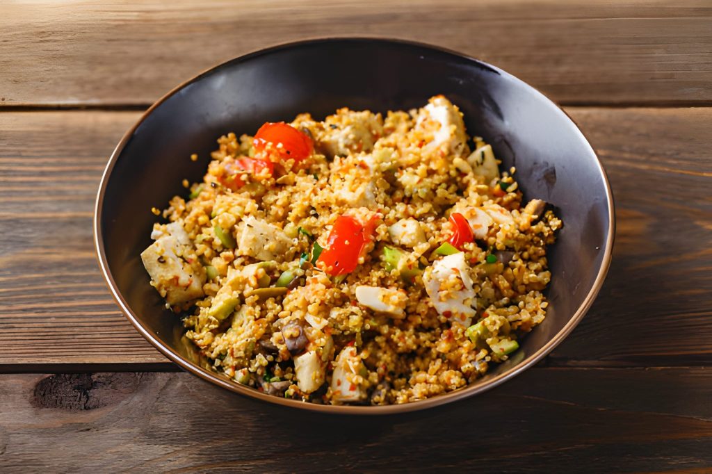 Chicken Bulgur Skillet Recipe