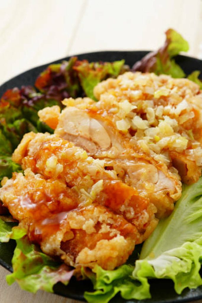 Crispy Chicken Breast Salad Recipe