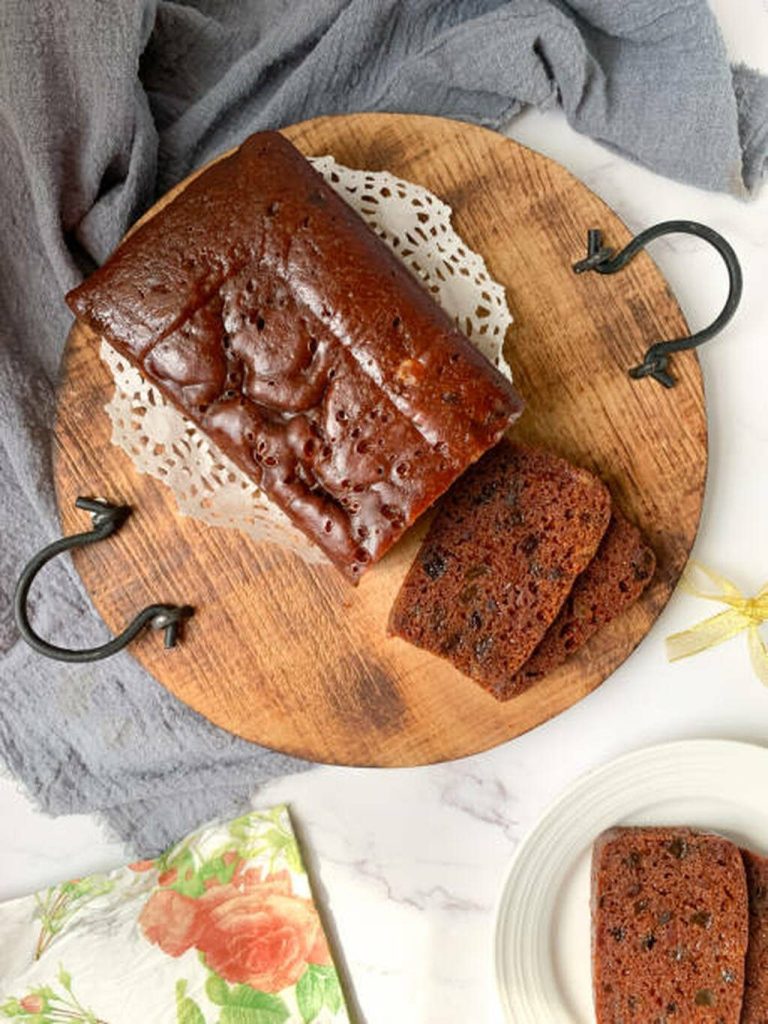 Eggless Date Cake Recipe