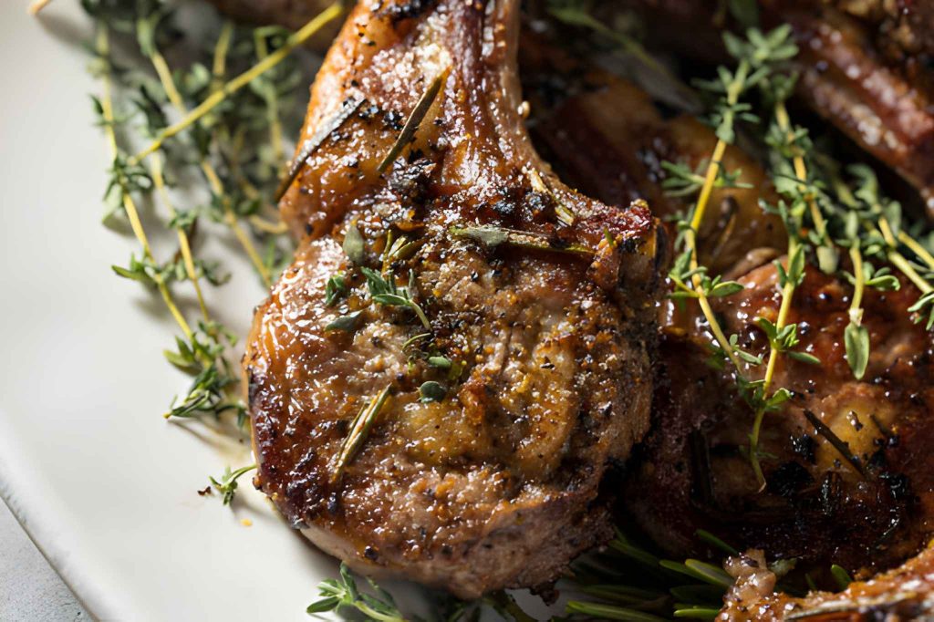 Garlic Rosemary Grilled Lamb Recipe