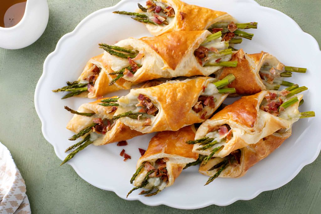 Prosciutto Wrapped Baked Brie Rolls Recipe